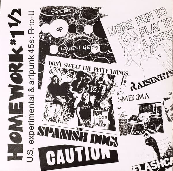 Homework #1 1/2: U.S. Experimental & Artpunk 45s: R-to-U