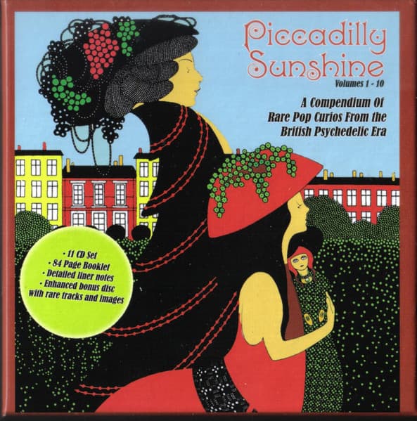 Piccadilly Sunshine Volumes 1 - 10 (A Compendium Of Rare Pop Curios From The British Psychedelic Era)