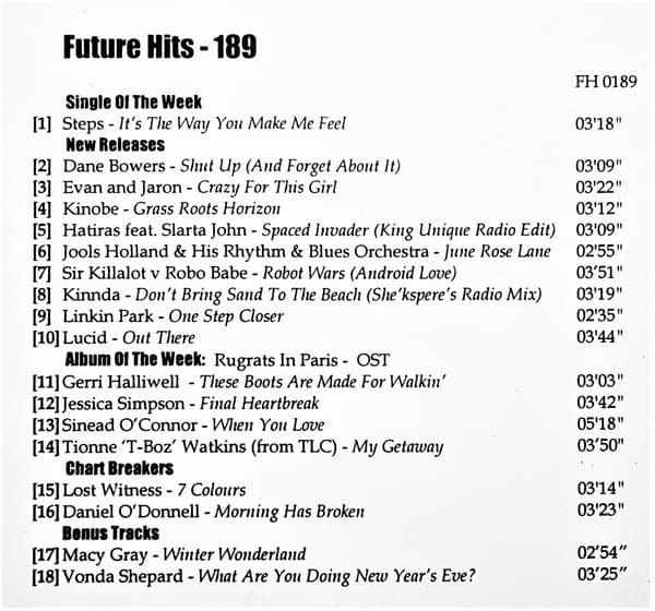 Future Hits - 189