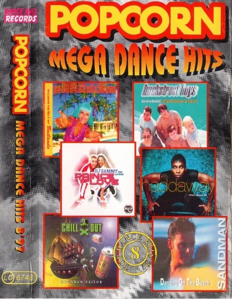 Popcorn Mega Dance Hits vol. 8 '97